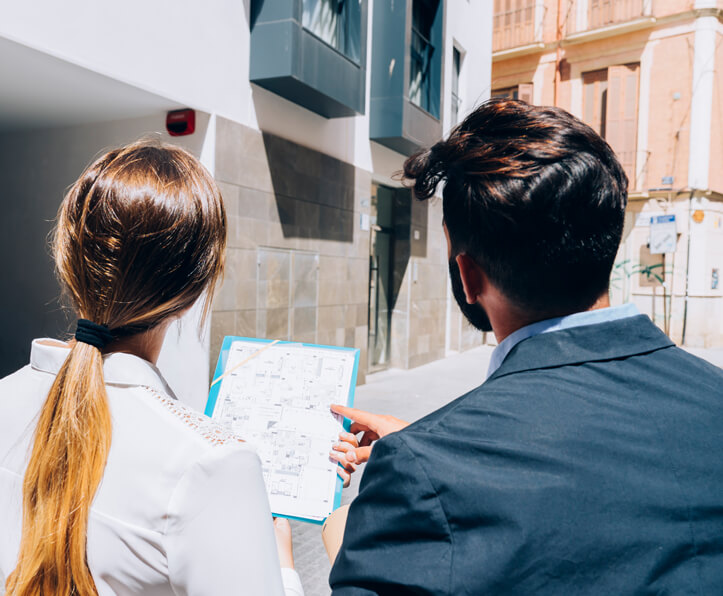 Visite d'une copropriété