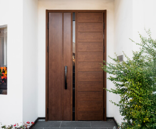 Porte blindée